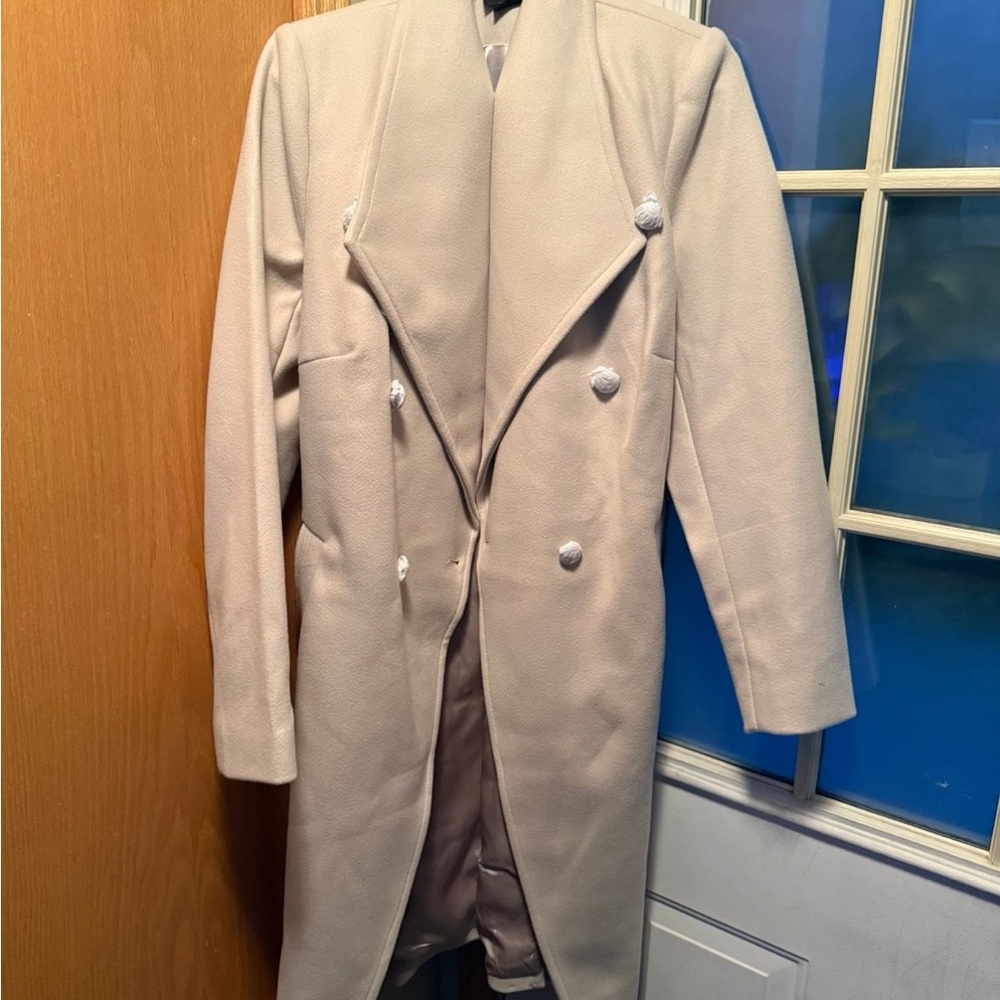 City Chic Cream Outerwear